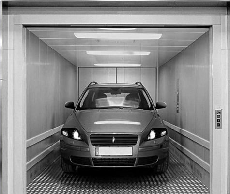 8 তলা পণ্য কার পার্কিং লিফট 5000KG AC VVVF ড্রাইভ