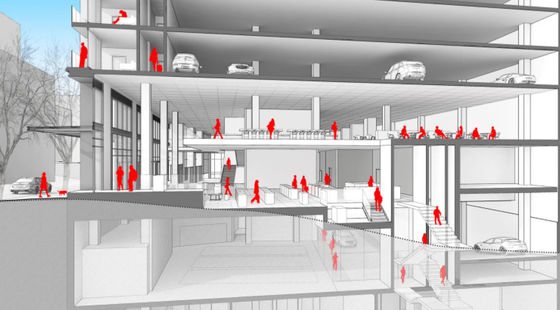 FUJI 3000KG কার এলিভেটর লিফট ফটোসেল ইনফ্রারেড ডিটেক্টর