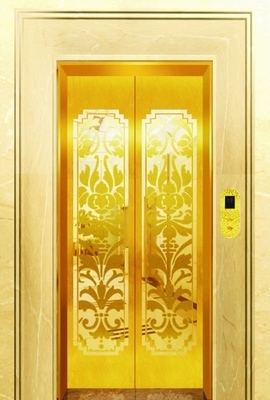 VVVF ড্রাইভিং 6 ব্যক্তি MRL লিফট 25m মেশিন রুম কম লিফট