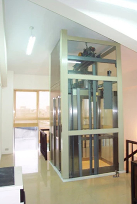 PM গিয়ারলেস ট্র্যাকশন MRL লিফট 1.0m/s 400KG 4 প্যাসেঞ্জার লিফট